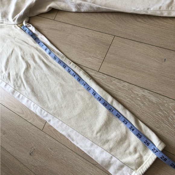 Missguided Riot Neutral Patched High Rise Mom Jean Size 6 - Picture 11 of 14